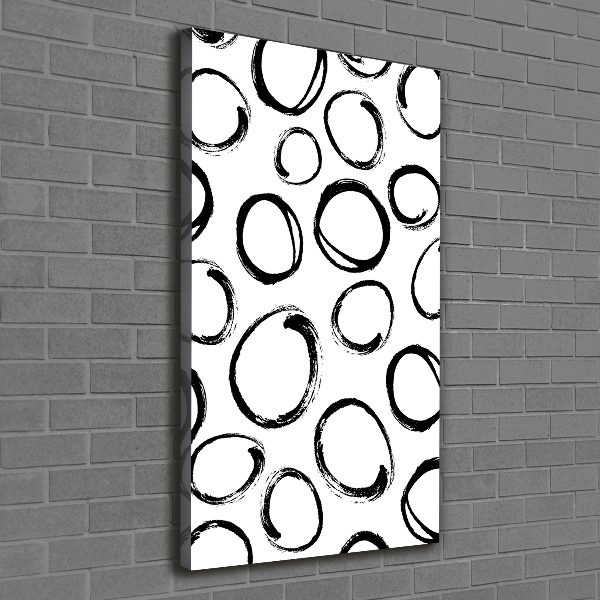 Verticaal schilderij op canvas Koliek