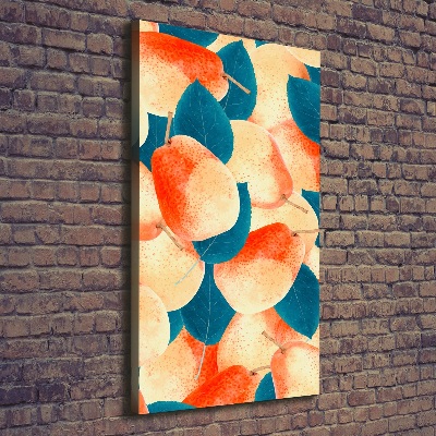 Verticale foto op canvas Peren