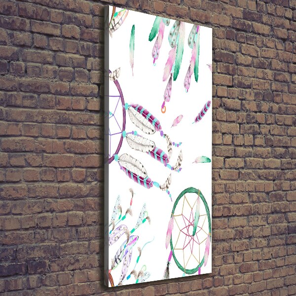 Verticaal canvasschilderij dromenvangers