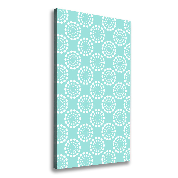 Verticaal schilderij op canvas Geometrische achtergrond