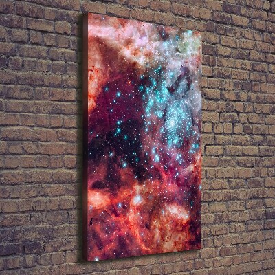 Verticale foto op canvas Magellaanse Wolk