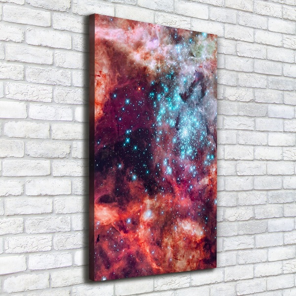 Verticale foto op canvas Magellaanse Wolk