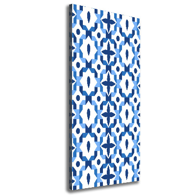 Verticaal schilderij op canvas Geometrische achtergrond