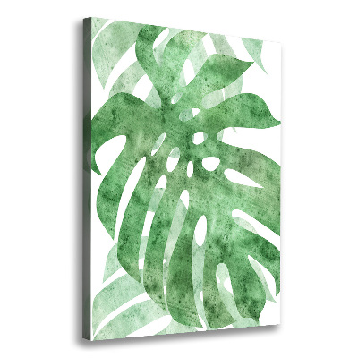 Verticale canvasfoto Monstera