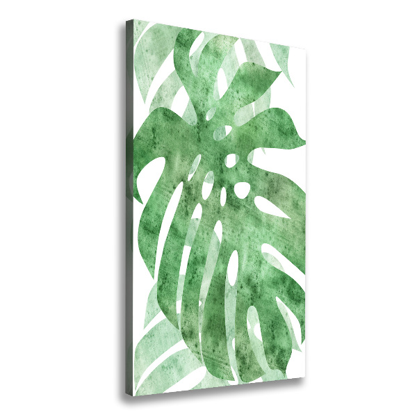 Verticale canvasfoto Monstera