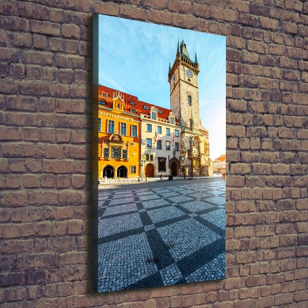 Verticale foto op canvas Praag, Tsjechië