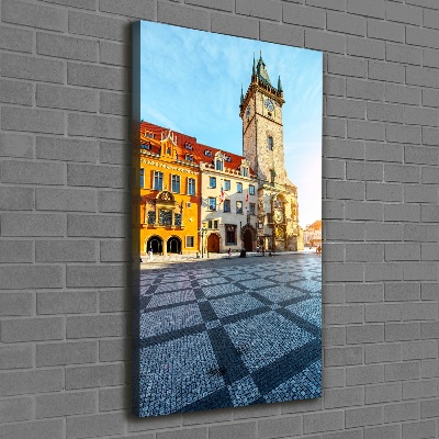 Verticale foto op canvas Praag, Tsjechië