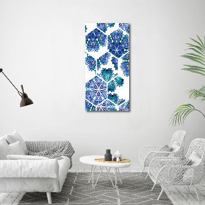 Verticaal canvasschilderij Mandala-elementen