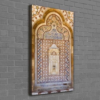 Verticale canvasfoto Libanees paleis