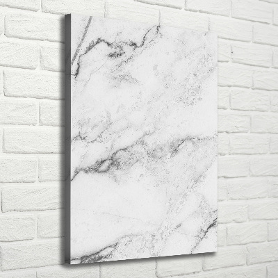Verticale foto op canvas Marmeren achtergrond
