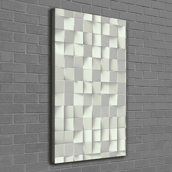 Verticaal schilderij op canvas Geometrisch patroon