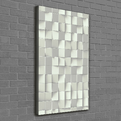 Verticaal schilderij op canvas Geometrisch patroon
