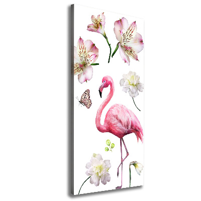 Verticaal schilderij op canvas Tropische collectie