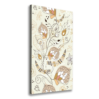 Verticale canvasfoto Ornamenten