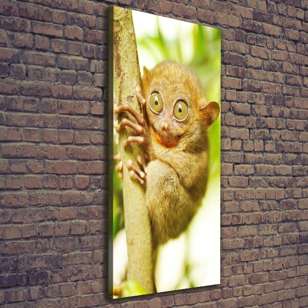 Verticaal canvasschilderij Spooktarsier
