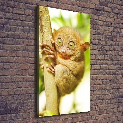 Verticaal canvasschilderij Spooktarsier
