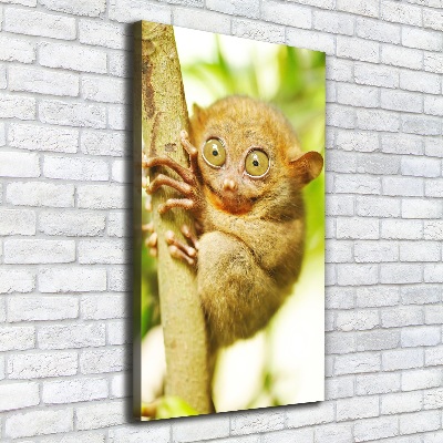 Verticaal canvasschilderij Spooktarsier