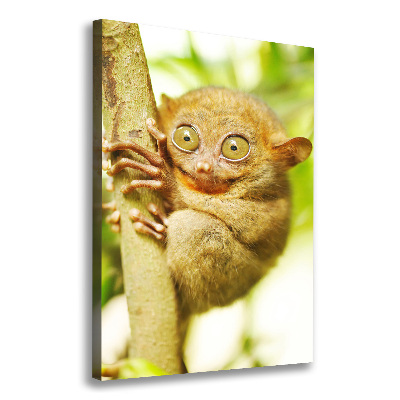 Verticaal canvasschilderij Spooktarsier