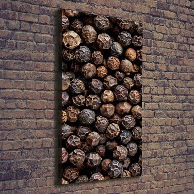 Verticale foto op canvas Peperkorrels