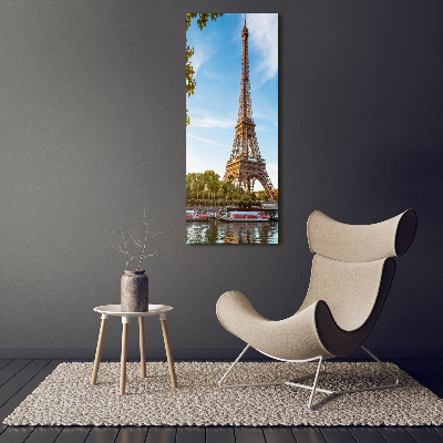 Verticale canvasfoto Eiffeltoren Parijs