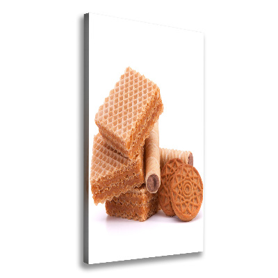Verticaal schilderij op canvas Cookies