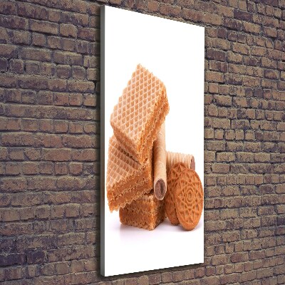 Verticaal schilderij op canvas Cookies