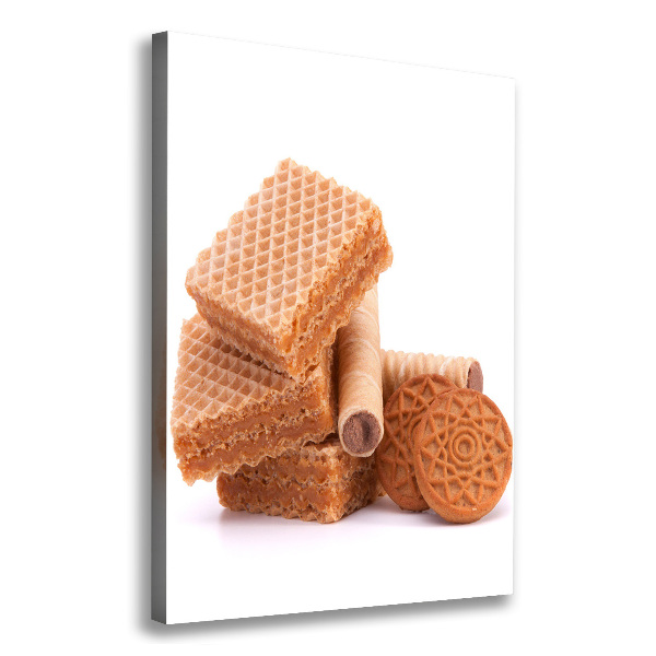 Verticaal schilderij op canvas Cookies