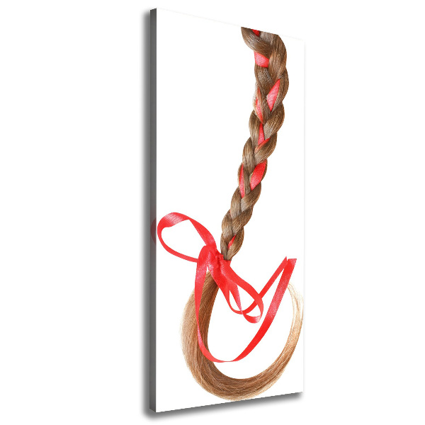 Verticale foto op canvas Vlecht