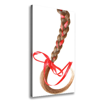 Verticale foto op canvas Vlecht