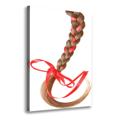 Verticale foto op canvas Vlecht