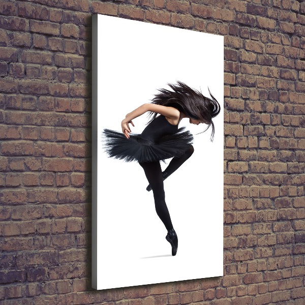 Verticaal canvasschilderij Ballerina