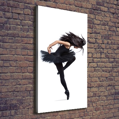 Verticaal canvasschilderij Ballerina