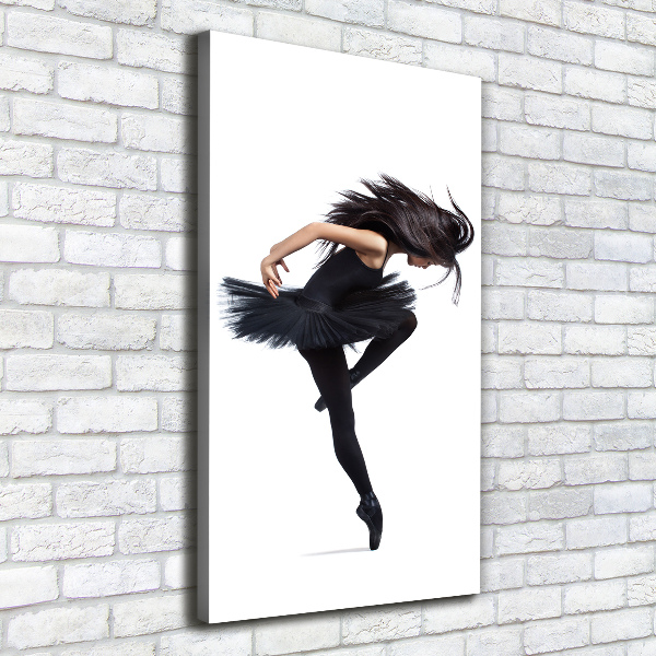 Verticaal canvasschilderij Ballerina