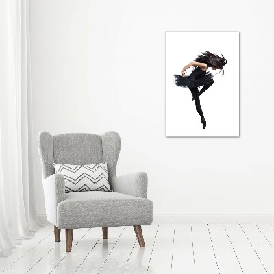 Verticaal canvasschilderij Ballerina