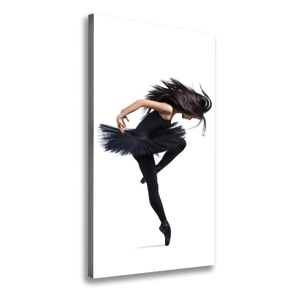 Verticaal canvasschilderij Ballerina