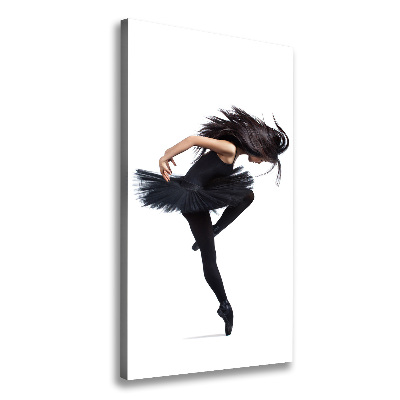 Verticaal canvasschilderij Ballerina