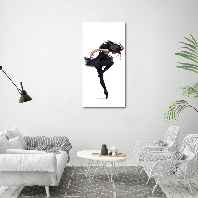 Verticaal canvasschilderij Ballerina
