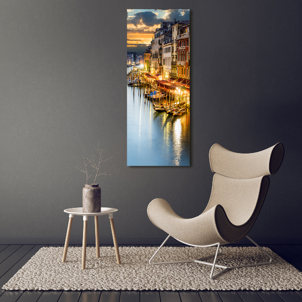 Verticale foto op canvas Venetië, Italië