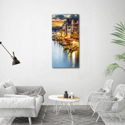 Verticale foto op canvas Venetië, Italië