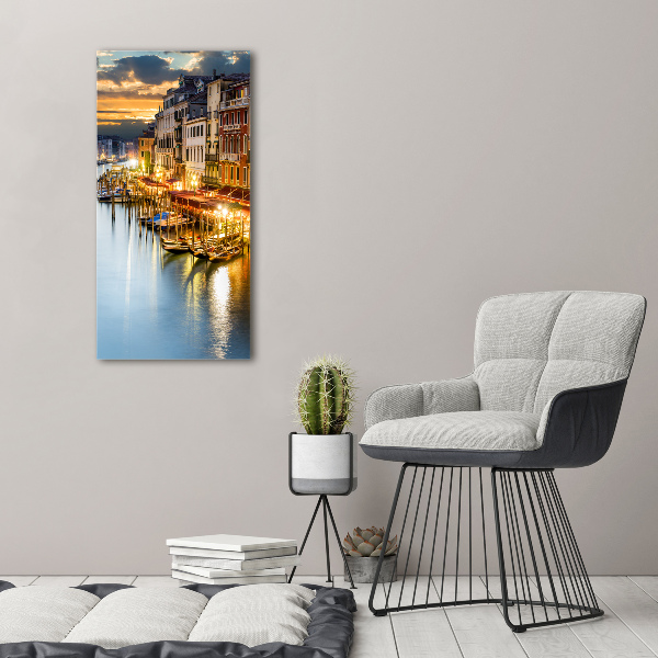 Verticale foto op canvas Venetië, Italië