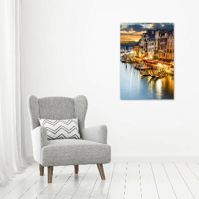 Verticale foto op canvas Venetië, Italië