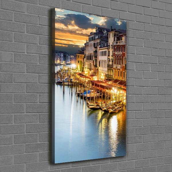 Verticale foto op canvas Venetië, Italië