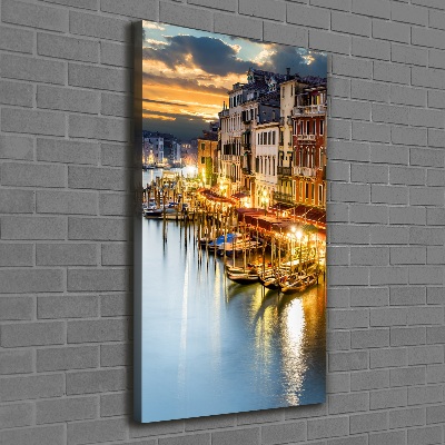 Verticale foto op canvas Venetië, Italië