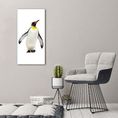 Verticaal canvasschilderij Pinguïn