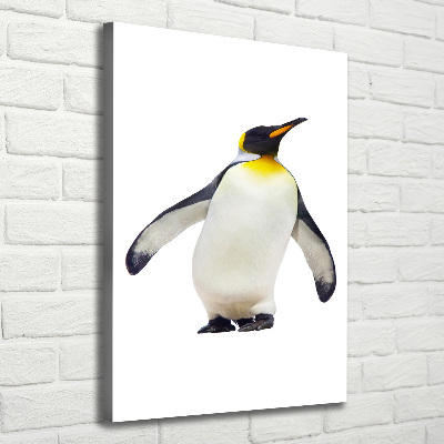 Verticaal canvasschilderij Pinguïn