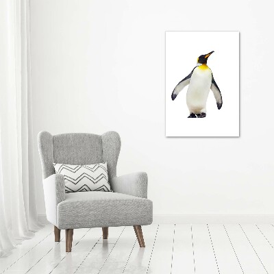 Verticaal canvasschilderij Pinguïn