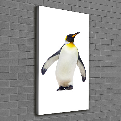 Verticaal canvasschilderij Pinguïn