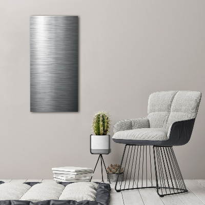 Verticale foto op canvas Metalen achtergrond