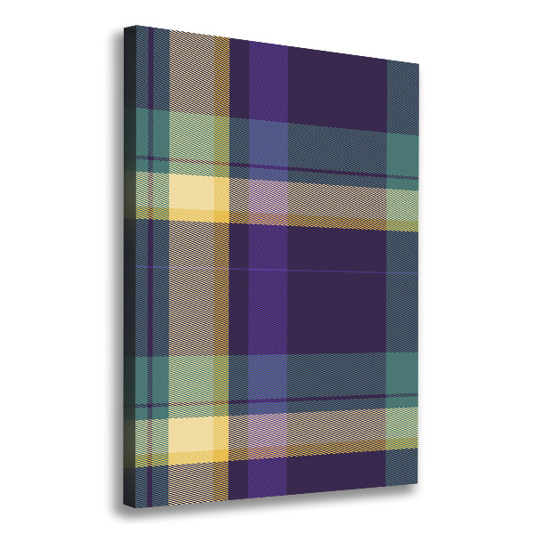 Verticale foto op canvas Geruite textuur