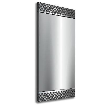 Verticale canvasfoto Metalen achtergrond